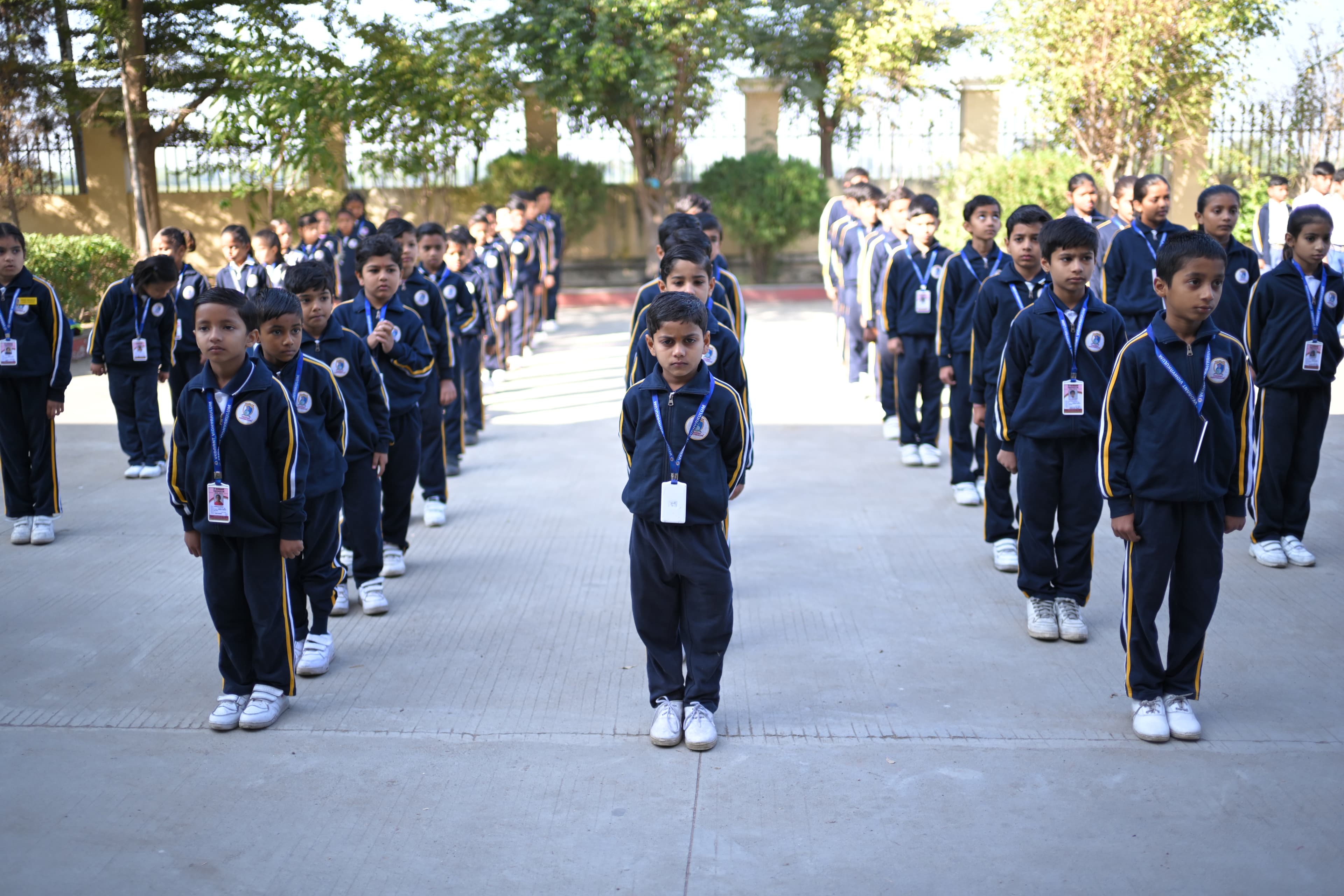 Students in assembly